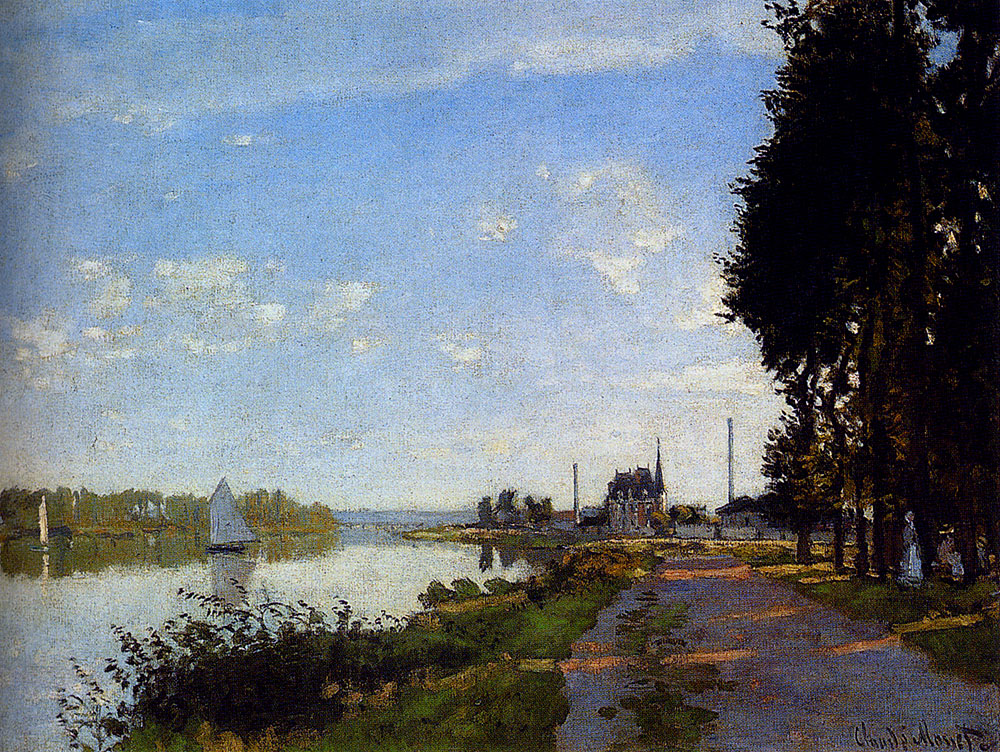 Argenteuil - Claude Monet, 1872 - Claude Monet Paintings